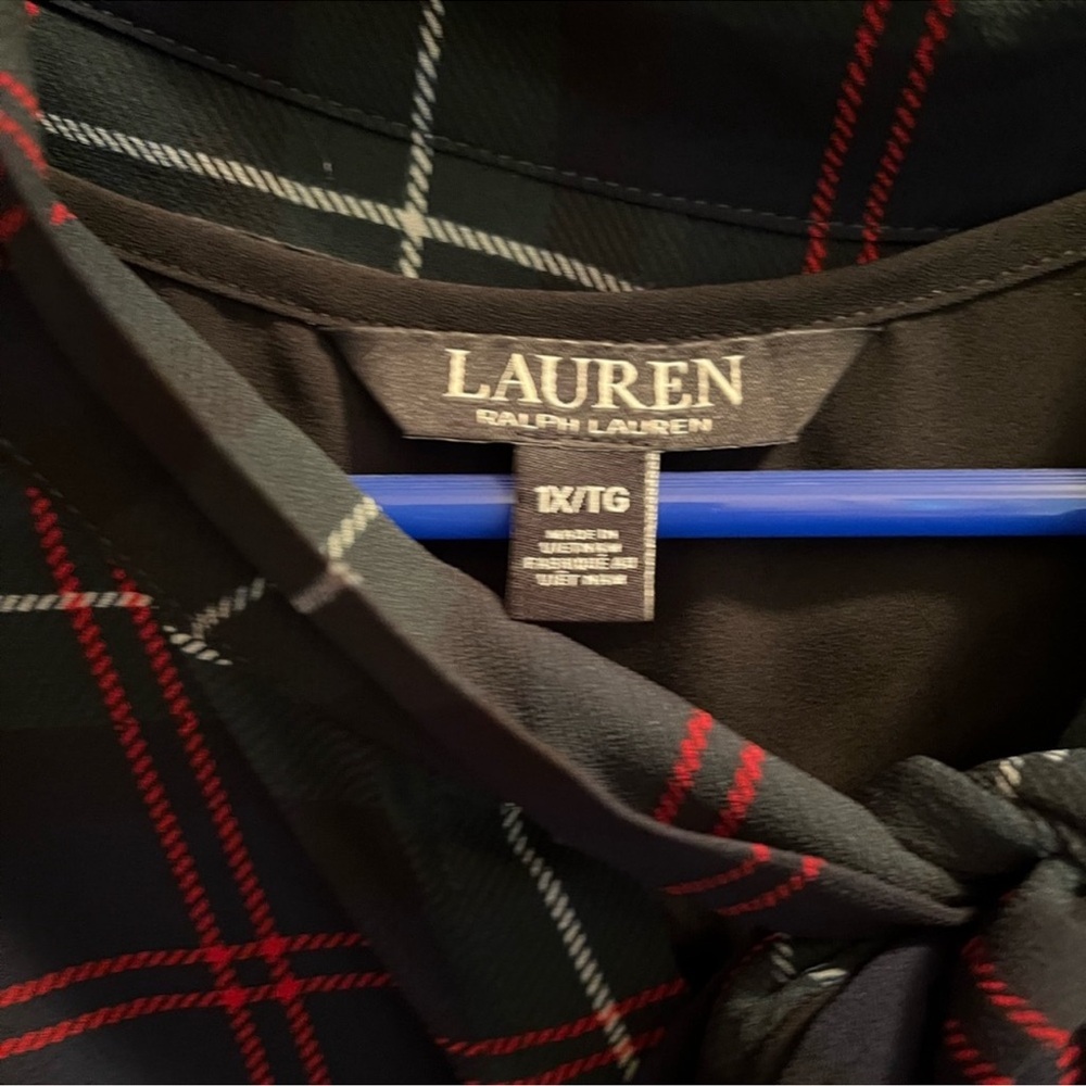 Lauren Ralph Lauren Plaid Blouse - Picture 6 of 8